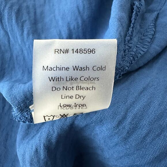 NWT Universal Standard Isola Sleeveless Crepe Midi Dress | Blue | SZ XL - Picture 12 of 12